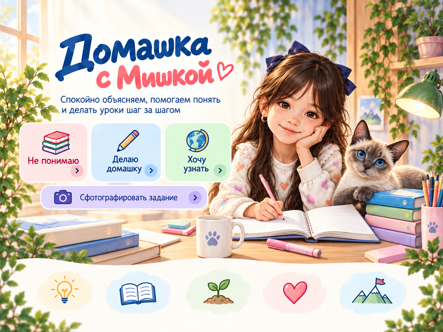 Домашка с Мишкой